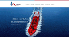 Desktop Screenshot of meridian-nav.com